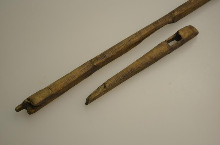 伊場遺跡出土木製品（8世紀・奈良時代）