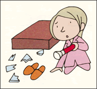 揺れがおさまった 