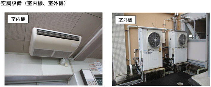 空調設備（室内機、室外機）
