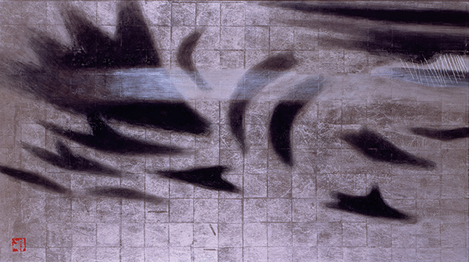 《浜松》　福井利佐・作　2024年　切り絵作家蔵