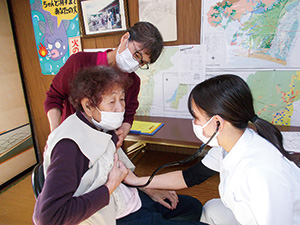 地域住民が身近な場所で受診できる巡回診療