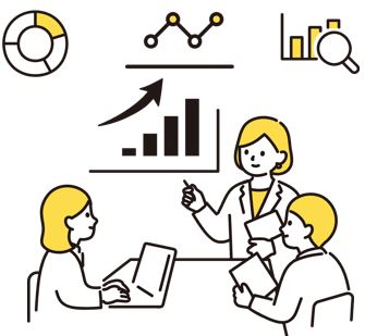 データ分析のイメージ図