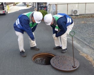 職員による目視点検