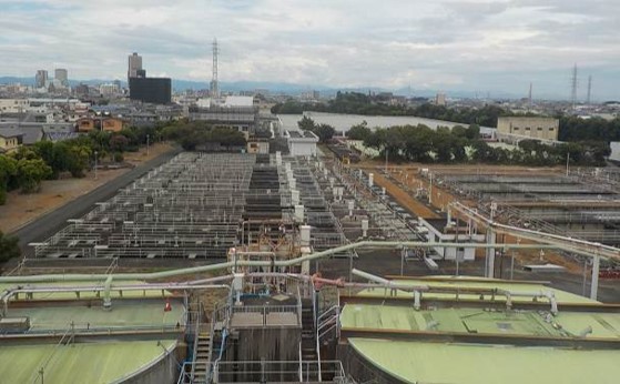 供用開始から58年経過した中部浄化センター