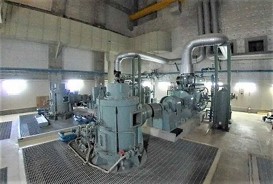 改築予定の雨水ポンプ設備