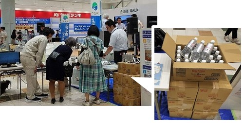 イベント（上下水道フェスタ）での啓発