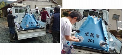 共助型応急給水方式の実証実験