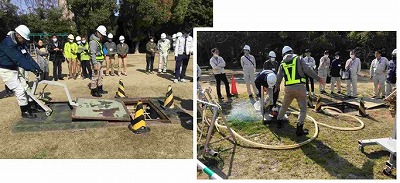 耐震性貯水槽の使用方法の説明