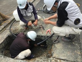 OJT（管路修繕）