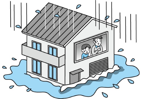 避難のタイミング、避難先、情報収集手段を確認しよう