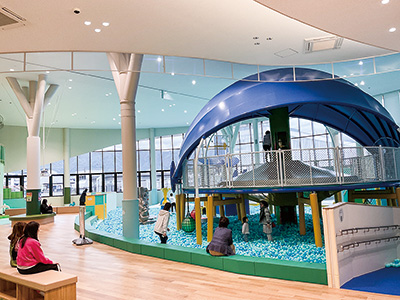 子育て支援としての屋内遊び場の事例（山形県長井市）