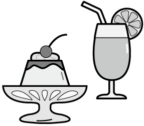 間食や甘い飲み物の取り方に注意