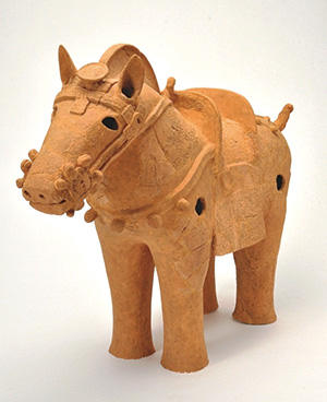 馬形埴輪（浜名区都田町郷ヶ平3号噴出土）