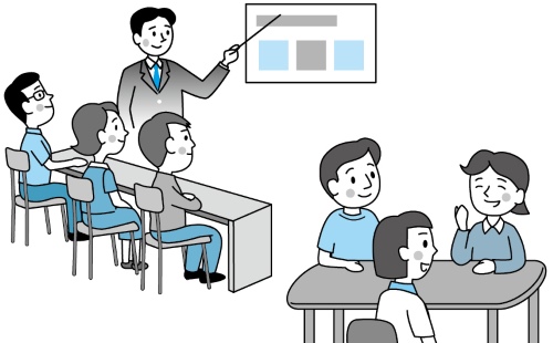 専門家による講演や座談会