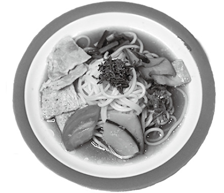 ほうじ茶だしと旬野菜和風パスタ