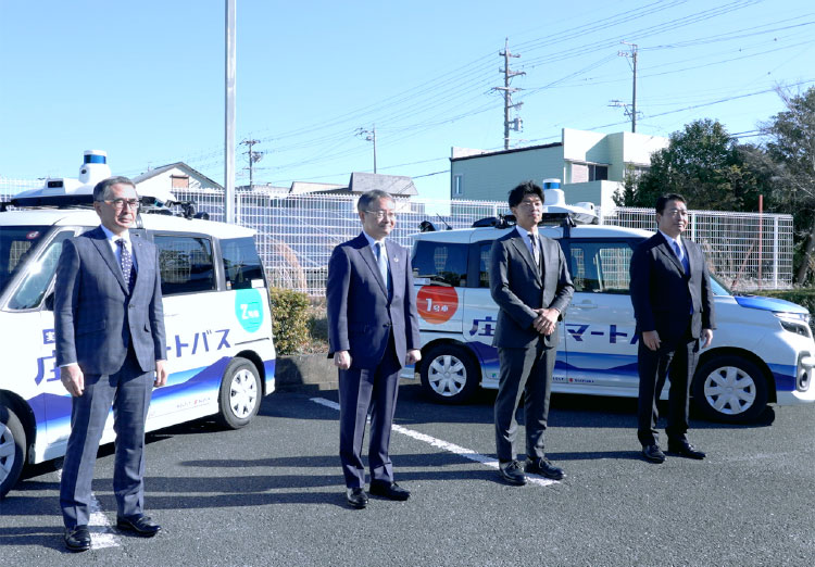 「やらまいかプロジェクト」の実証実験風景