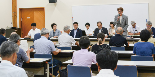 春野地区での報告会