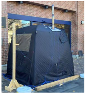 テント型サウナ