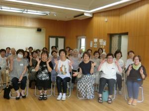 皆さんの笑顔に達成感もあふれます