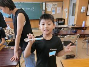 マイスプーンにご満悦