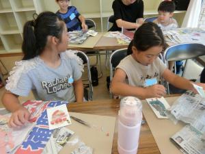 かわいい絵が完成しました