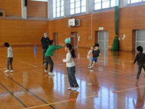 皆でドッジボール