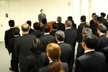 平成26年度辞令式写真