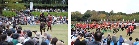 平成26年度 第1回「出世の街浜松 家康公祭り」の様子