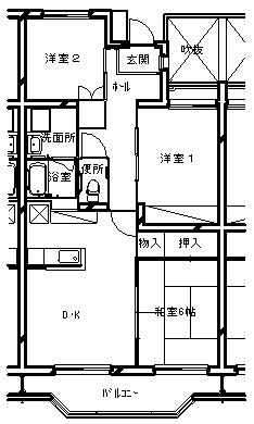 有玉台図面3LDK
