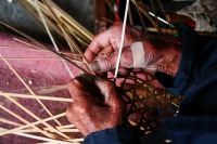 職人らしい大きな手