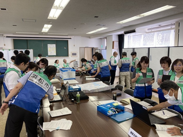 災害保健医療体制を向上する訓練