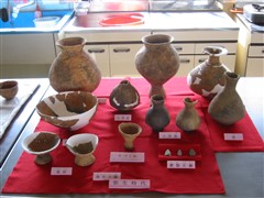 土器の展示